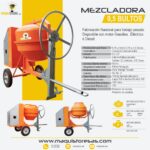 Ficha técnica Mezcladora Medio Bulto