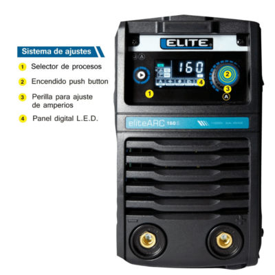 Soldador Inversor Elite 160 AMP 110/220V ARC 160S