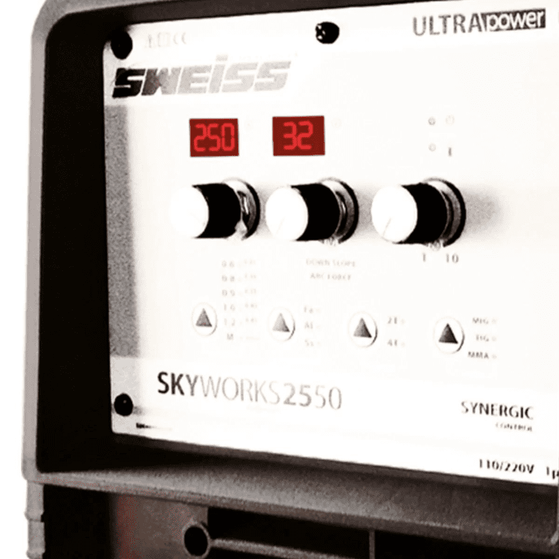 Soldador Inversor Multiproceso Sweiss 250 AMP 110/220V SKYWORKS 2550