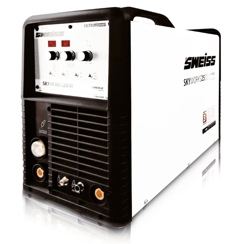 Soldador Inversor Multiproceso Sweiss 250 AMP 110/220V SKYWORKS 2550