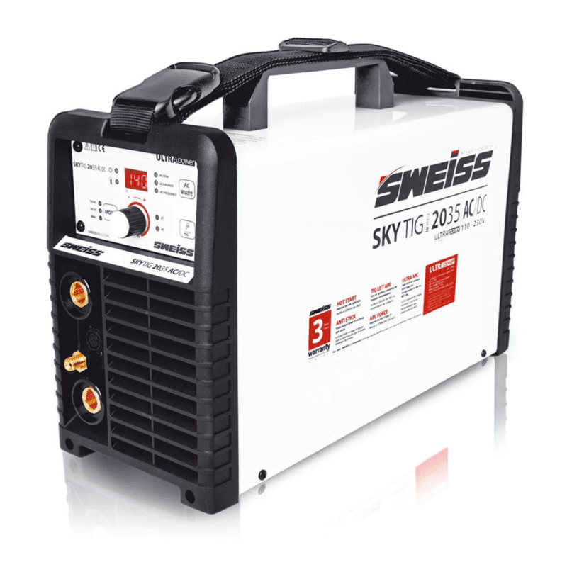 Soldador Inversor Sweiss 200 AMP 110/220V SKYTIG 2035 AC/DC