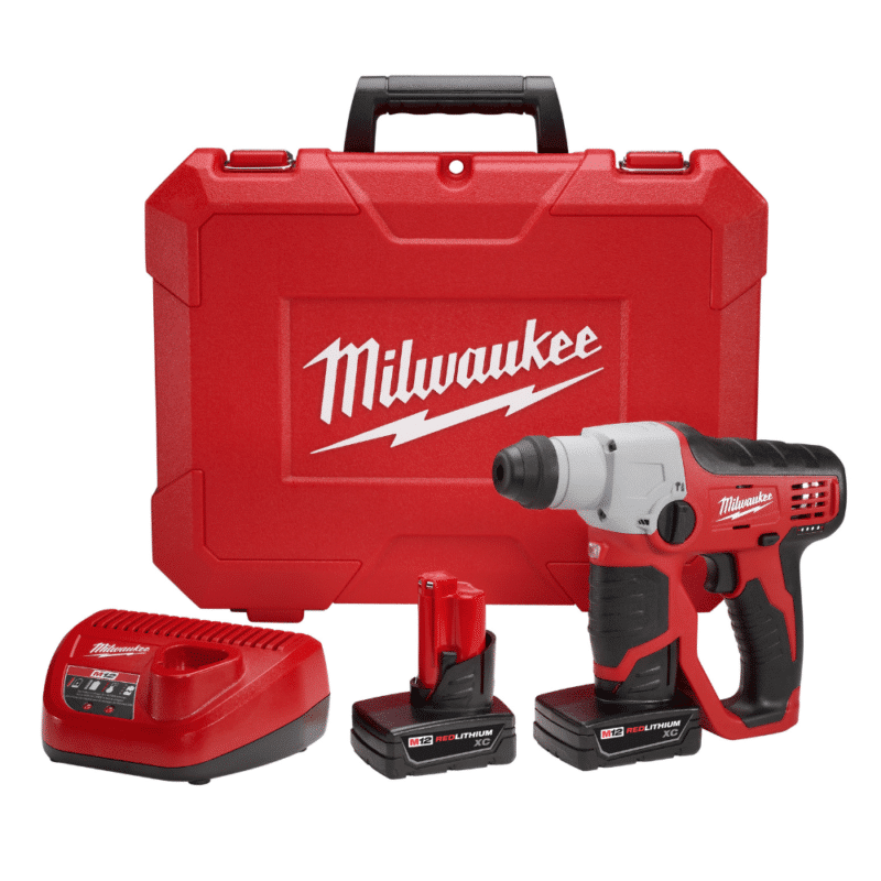 Rotomartillo Inalámbrico Milwaukee Sds-Plus 12V 2412-22XC