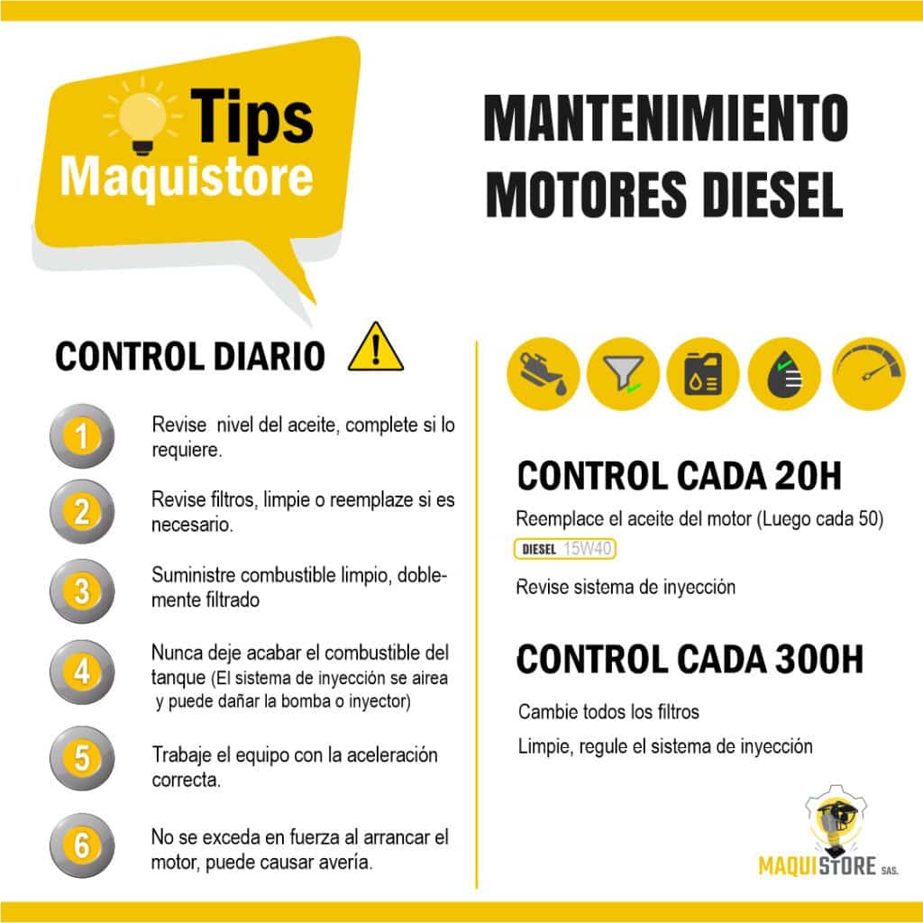mantenimiento Motores diesel
