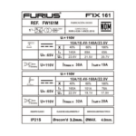 Soldador Inversor Furius 140AMP 110V MINI FIX 161