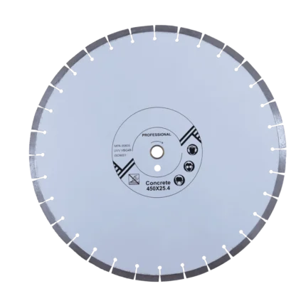 Disco diamantado segmentado Maquistore para corte de concreto