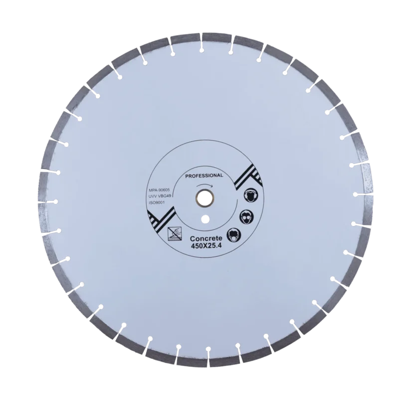 Disco diamantado segmentado Maquistore para corte de concreto