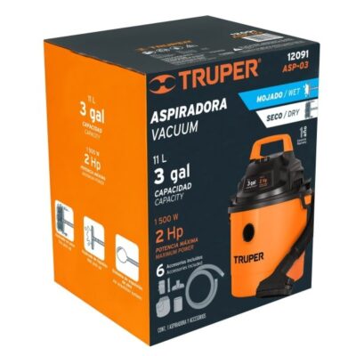 Aspiradora Truper 11 Litros 12091