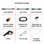 Hidrolavadora-Truper-1.500PSI-101593 accesorios