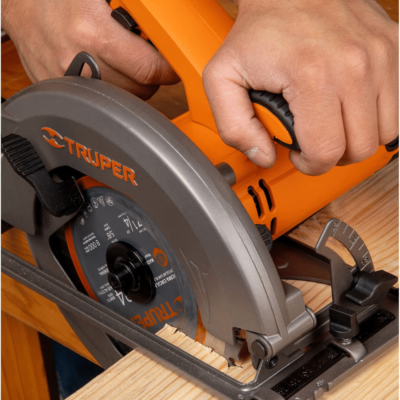 Sierra Circular Truper 7 1:4 1.500W 11004 accion