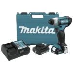 Atornillador de Impacto Inalámbrico Makita 1/4" 12V TD110D