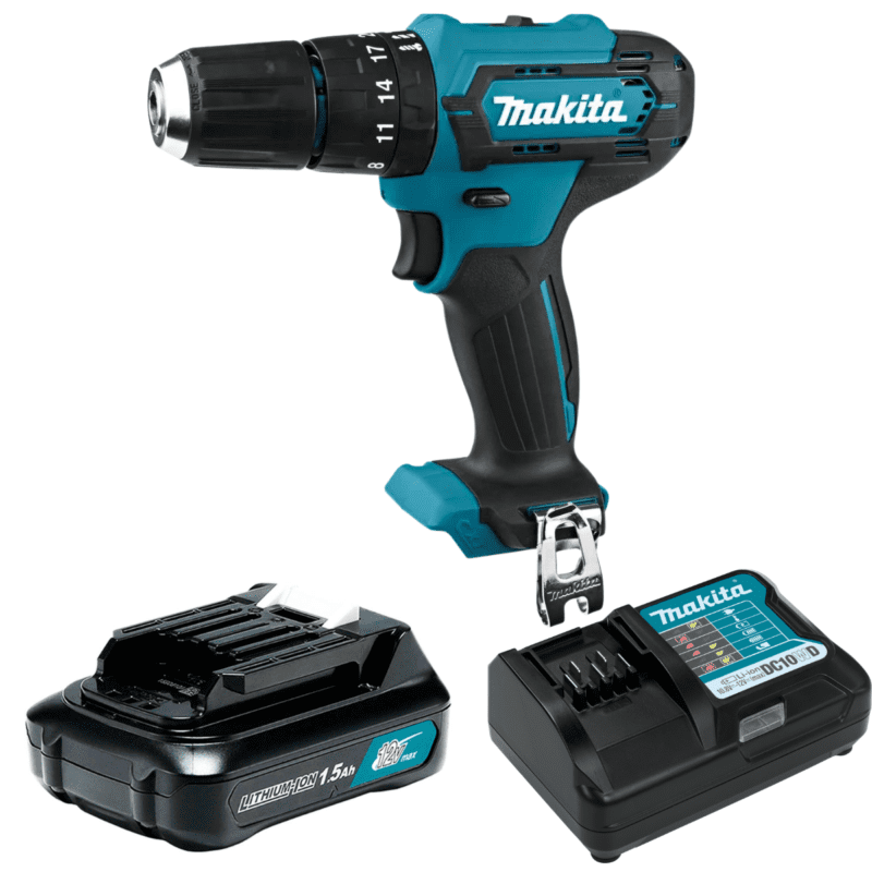 Taladro Percutor Inalambrico Makita 12V 3/8" 1 Bateria HP333D