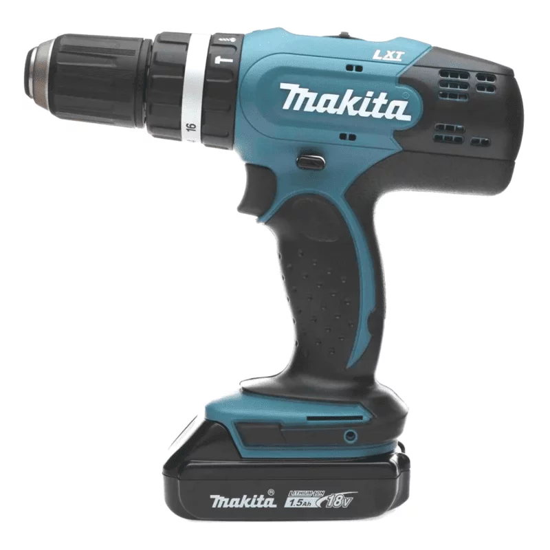 Taladro Percutor Inalambrico Makita 18V 1/2" 1 Bateria DHP453