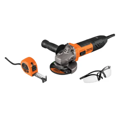 Combo Pulidora Truper ErgoPro 4 1:2 850 + Gafas y Flexometro 100250