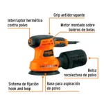 Lijadora Roto Orbital Truper 5" 260W 103656 - Image 2