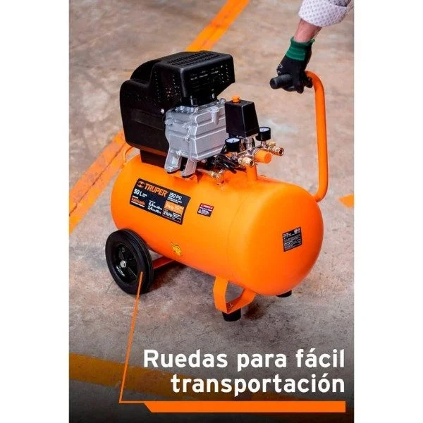 Compresor de Aire TRUPER 50Lts 3 1/2hp 15007-5