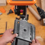 Taladro de Banco Truper 250W 1:2 16174 mesa de trabajo