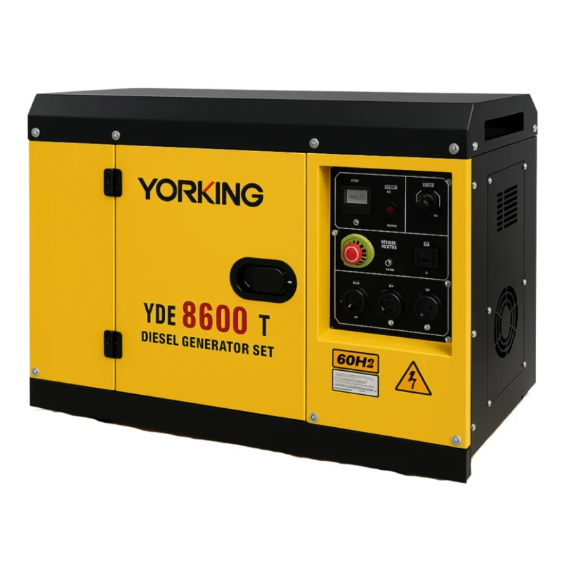 Planta eléctrica diésel Yorking 7 kVA bifásica YDE8600T