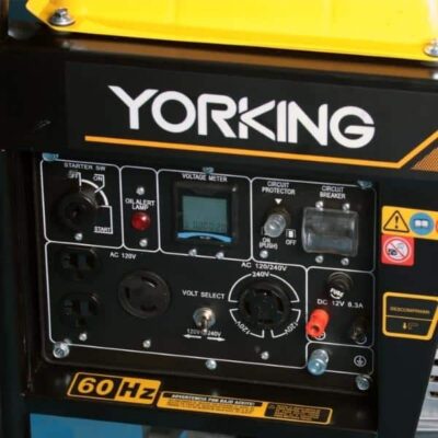 Planta Electrica Yorking Diesel 7Kva Abierta-Monofasica YDE8500E