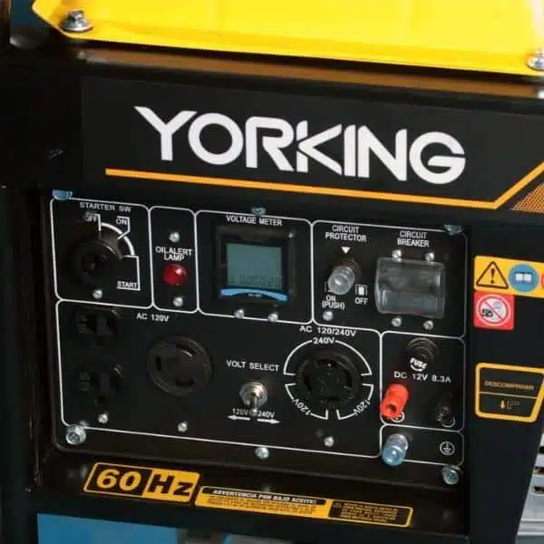 Planta Electrica Yorking Diesel 7Kva Abierta-Monofasica YDE8500E
