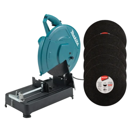 Tronzadora Makita 14" 2.200 W con 5 discos LW1401X