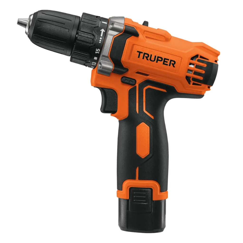 Taladro Atornillador Inalambrico Truper 12V 3/8" 18653