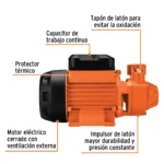 Bomba Periferica Truper 1x1" 1hp 110V 10070 - Image 2