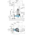 Electrobomba Sumergible CALPEDA Trituradora