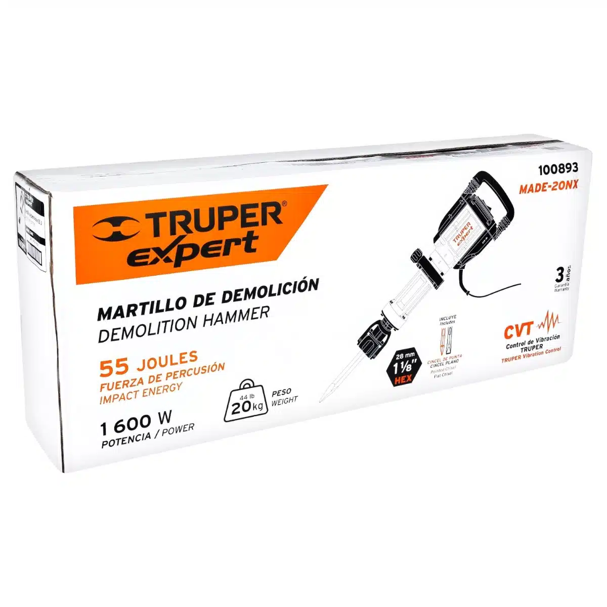 Martillo Demoledor Truper 55J 100893