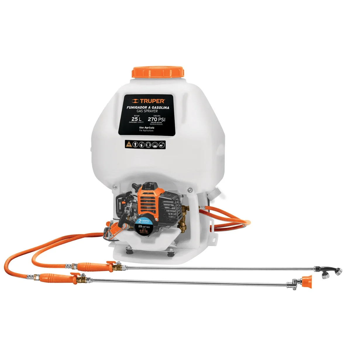 Fumigadora de Espalda Gasolina Truper 25cc 101586