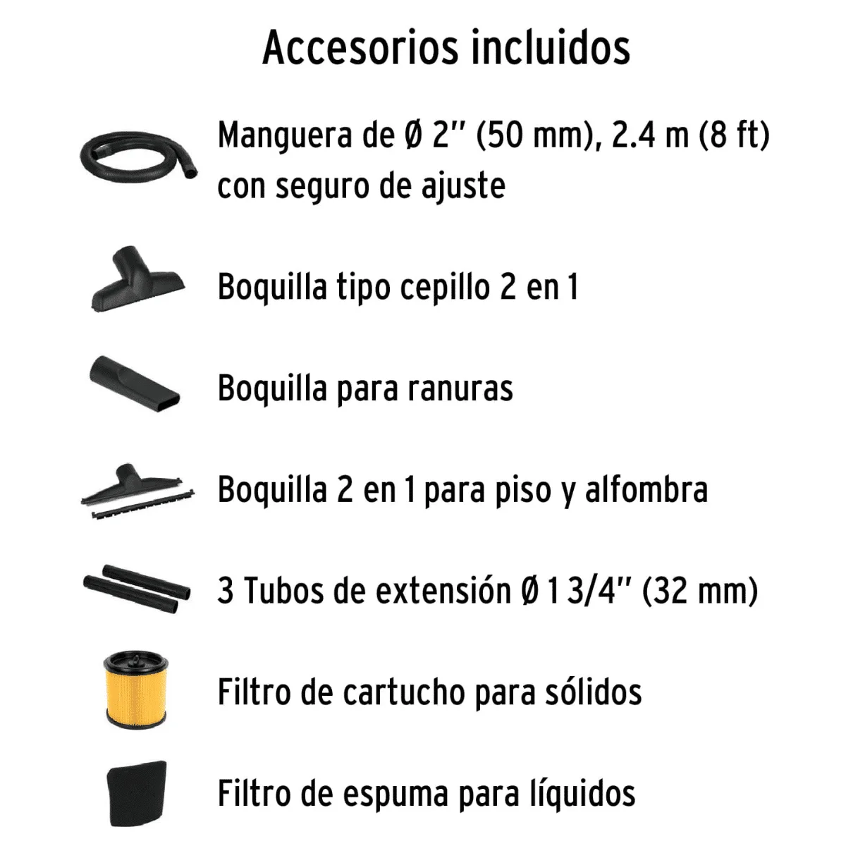 Aspiradora Truper Acero Inoxidable 5 Galones 101523