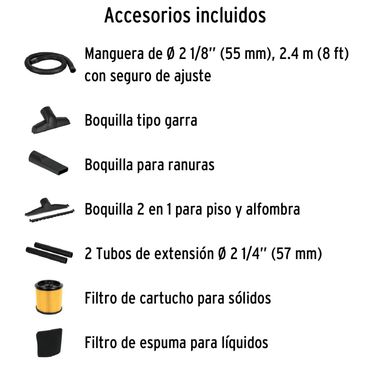 Aspiradora Truper Acero Inoxidable 16 Galones 101525
