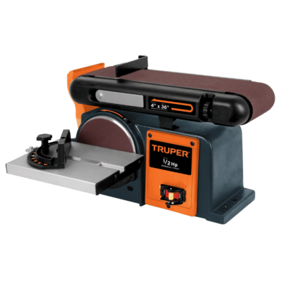Lijadora de Banda 4" y Disco 6" Truper 1/2hp 12110