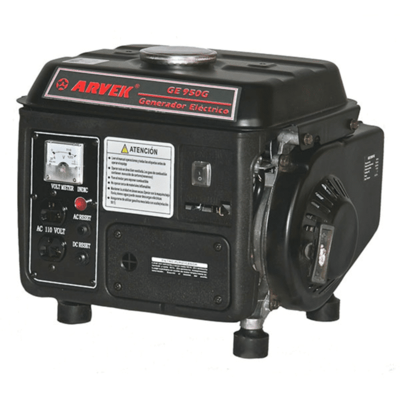 Planta eléctrica a gasolina 2T Arvek 950 W 110 V GE950G