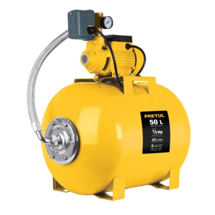Bomba Hidroneumatica 0.5hp Tanque 50 Litros Pretul 20184