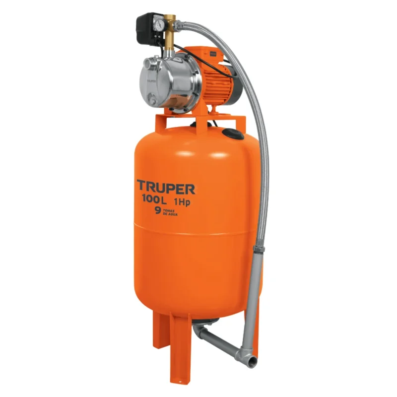 Bomba Hidroneumatica 1hp Tanque 100 Litros Truper 12255
