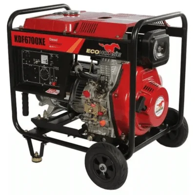 Planta Eléctrica Diésel Ecohorse 5.5KW 110/220V KDF6700XE