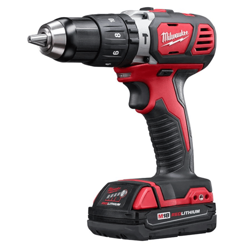 Taladro Percutor Inalámbrico Milwaukee 1/2" 18V 2607-22CT