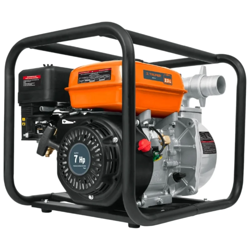 Motobomba Truper Autocebante 3x3" Gasolina 7hp Aluminio