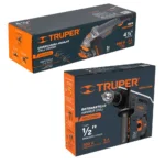 Combo Industrial Truper Taladro 1:2 + Pulidora 4-1:2 cajas