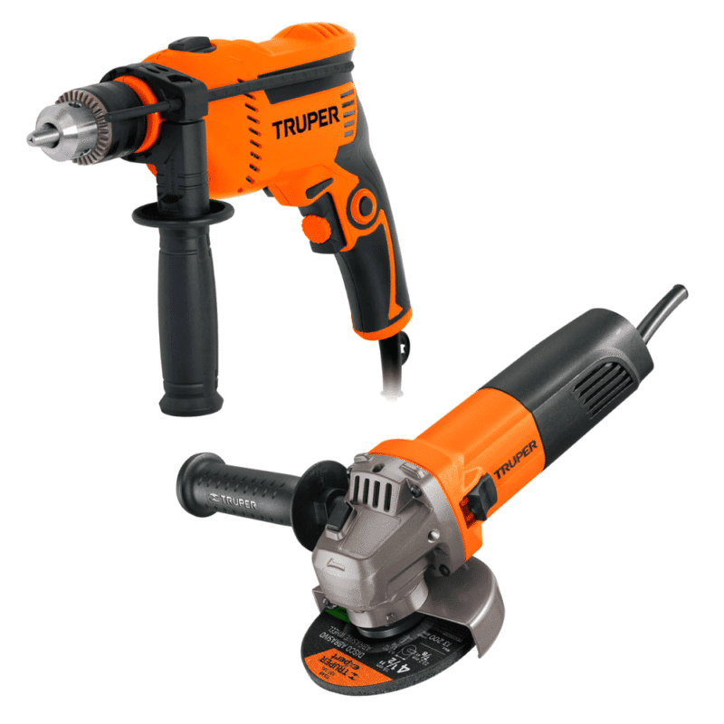 Combo Truper Profesional Taladro + Pulidora