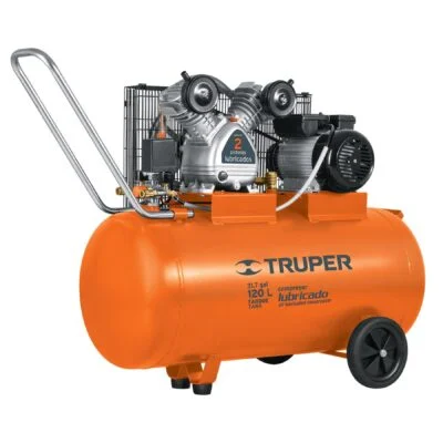 Compresor de Aire Horizontal Truper 120Lts 4hp 220V 19359