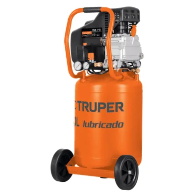 Compresor de Aire Vertical Truper 50Lts 3 1:2hp 19360