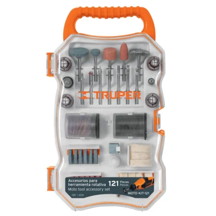 Kit Accesorios Mototool 121 Piezas Truper 100757