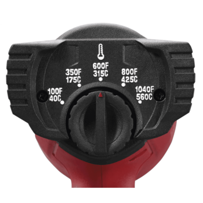 Pistola de Calor Milwaukee 1.390W 8977-20 control temperatura