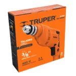 Taladro Rotacion Truper 400W 3:8 16708 caja
