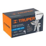 Pistola Para Pintar de Gravedad Truper Vaso Plastico 500Ml Boquilla 1.4mm caja