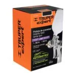 Pistola Para Pintar de Gravedad Truper Vaso Plastico 600Ml Boquilla 1.4mm 11749 caja