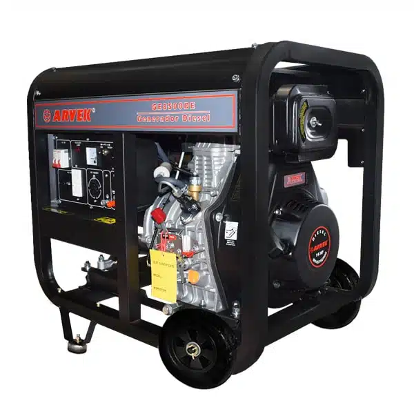 Planta Electrica Diesel Arvek 5Kw 1F 110/220V GE6500DE