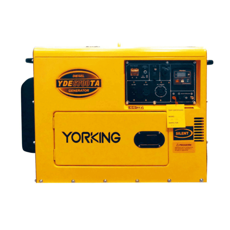 Planta Electrica Diesel Yorking 5.5Kva 1F Digital YDE6700TA