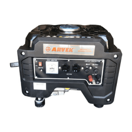 Planta Electrica Gasolina Arvek 1.2Kw 110V 1f GE1200G frontal